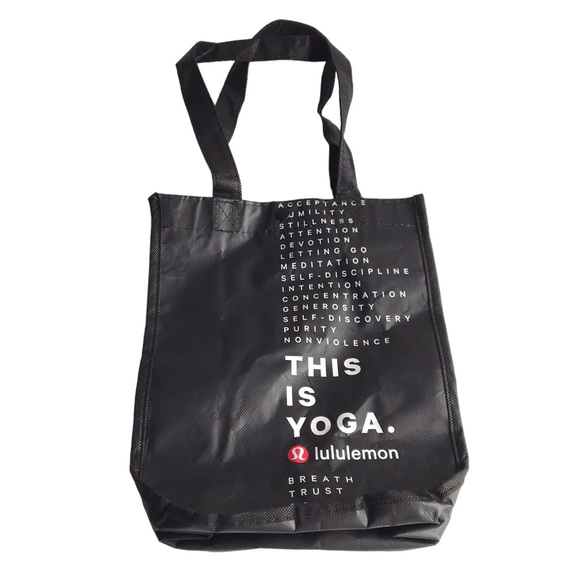 lululemon athletica Bags Lululemon This Is Yoga Reusable Shopping